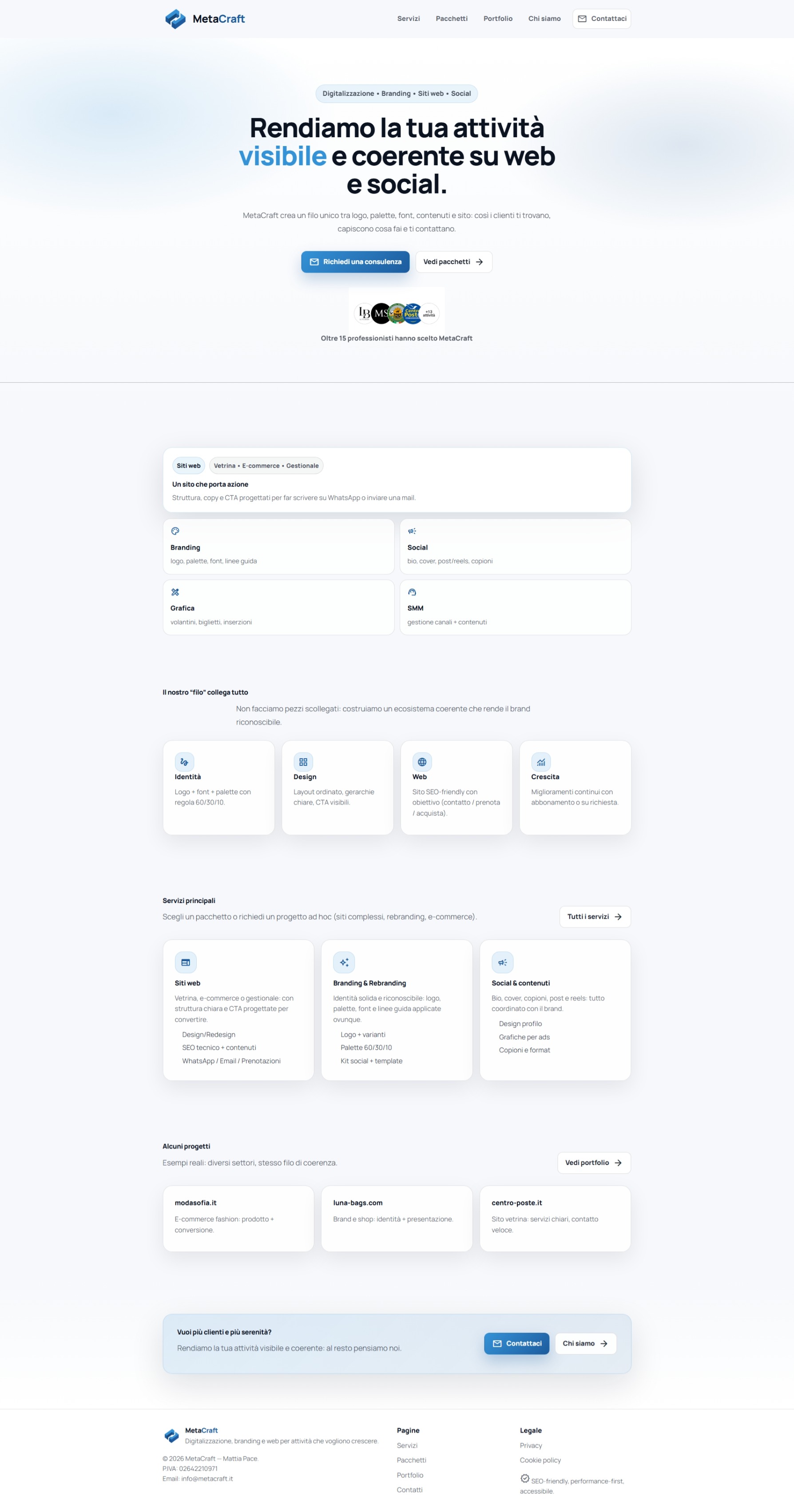 Anteprima sito metacraft.it