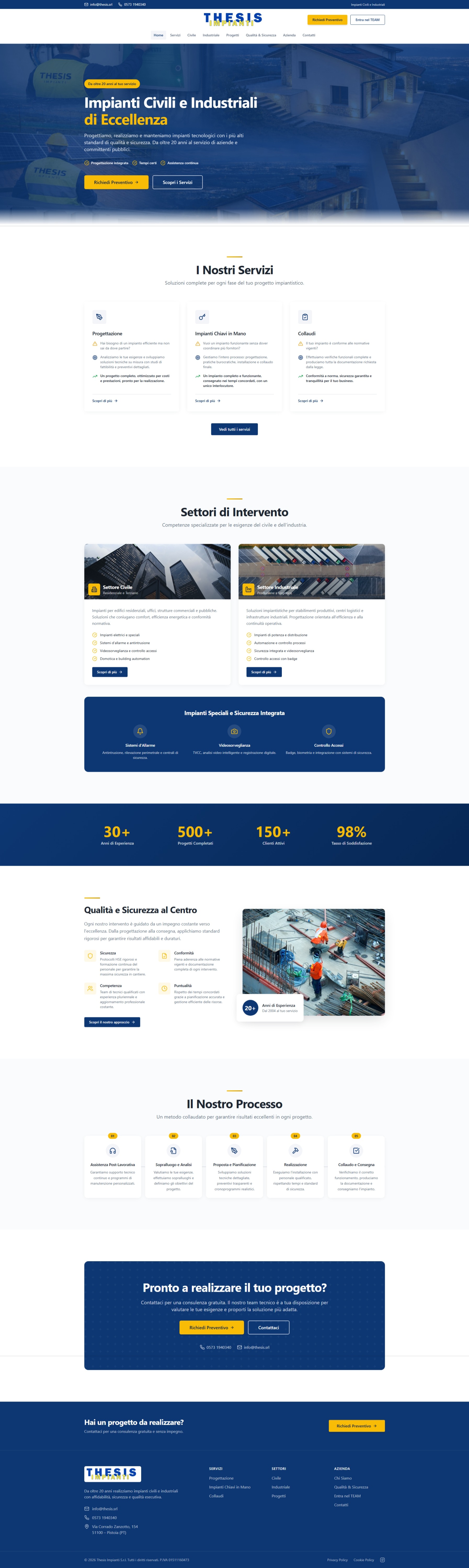 Anteprima sito thesis.srl